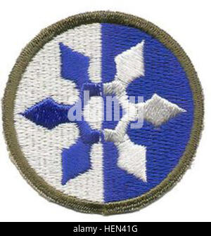 Shoulder insignia of Division and Army Corps worn by members of the 3rd ...