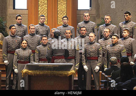 West Point Jewish Chapel Cadet Choir Stock Photo