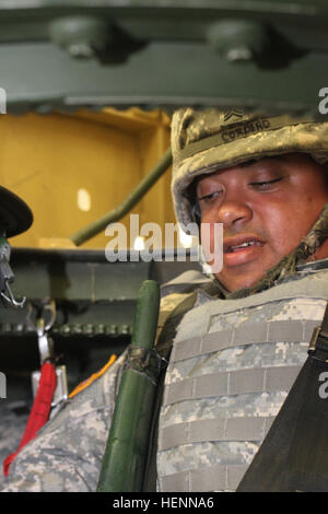 Drill sergeants with the 95th Training Command practice running through ...