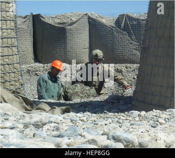 Soldiers from the 57th Sapper Company, 27th Engineering Battalion ...