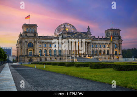 Reichstag Building, Berlin, Germany Stock Photo