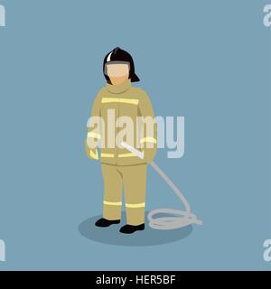 Profession icon doctor design flat style Stock Vector