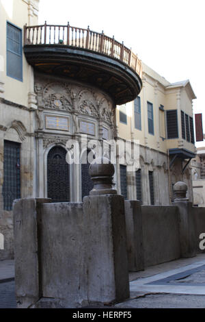 AlHussein Area, one of the oldest areas in Egypy; Cairo; Egypt Stock Photo