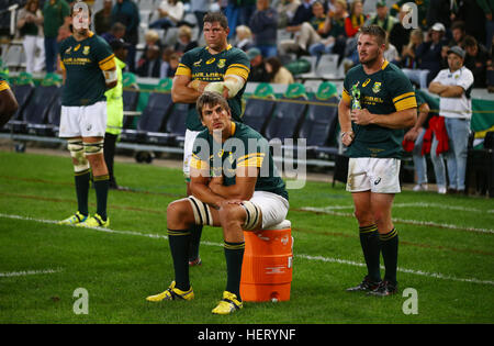DURBAN, SOUTH AFRICA - OCTOBER 08:  Eben Etzebeth of South Africa during the The Rugby Championship match between South Africa and New Zealand at Grow Stock Photo