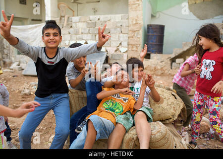 Syria, Rojava: in the streets of Kobani Stock Photo - Alamy