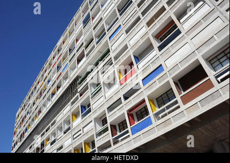 Marseille (south-eastern France): dwelling unit 'Cité Radieuse' Stock Photo