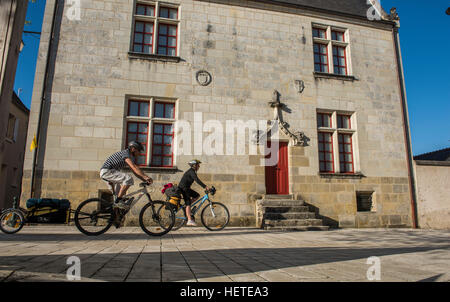 Sainte-Catherine-de-Fierbois (western France) Stock Photo