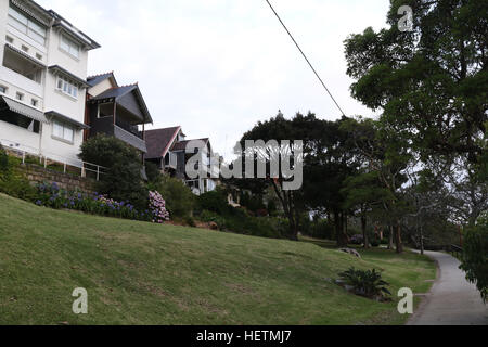 Cremorne Point foreshore walk on Sydney’s Lower North Shore. Stock Photo