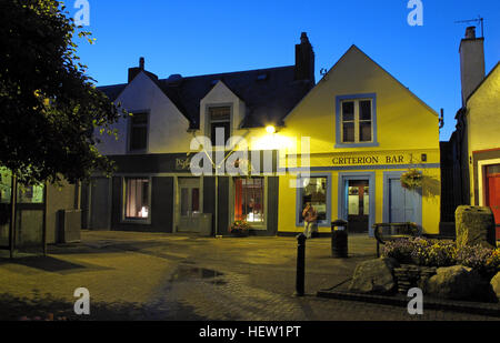 Stornoway Isle Of Lewis,Criterion Bar & Digby Chick restaurant,Scotland, UK Stock Photo