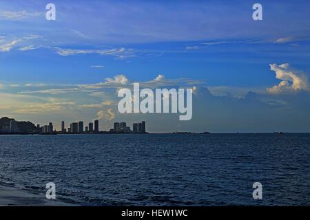 Penang Island Skyline, Malaysia Stock Photo