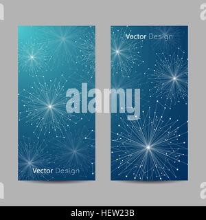 Set of vertical banners Stock Vector