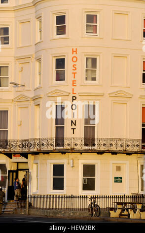 Hostelpoint hotel on Brighton seafront UK Stock Photo