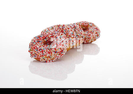 Donuts, doughnuts with sprinkles Stock Photo