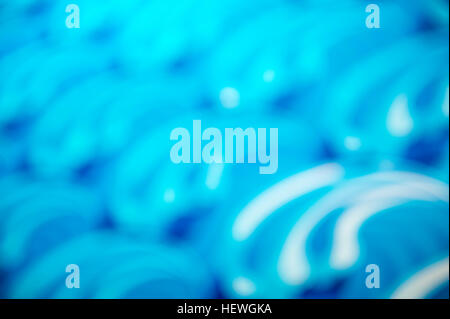 Abstract background of defocus blue and white pattern Stock Photo