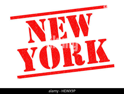 NEW YORK Rubber Stamp over a white background Stock Photo - Alamy