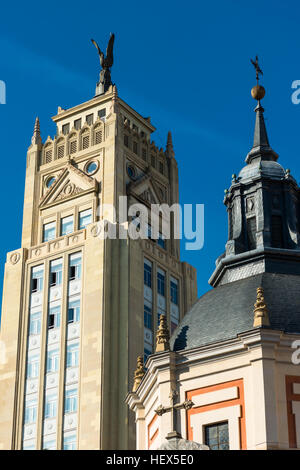 Parrogia San Jose church along Gran Via central Madrid Spain Europe Stock Photo