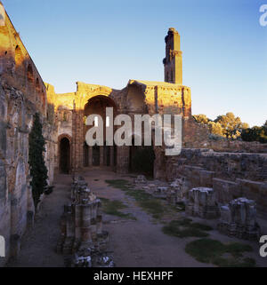 Spain, Province of Zamora, Moreruela Abbey Stock Photo