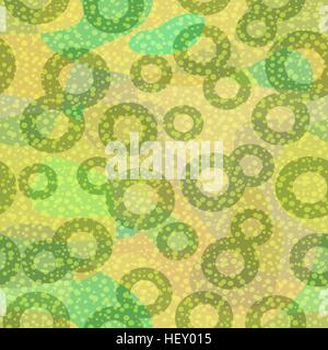 Abstract Green Seamless Pattern Stock Vector