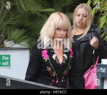 Toyah Willcox outside ITV Studios  Featuring: Toyah Willcox Where: London, United Kingdom When: 24 Nov 2016 Stock Photo