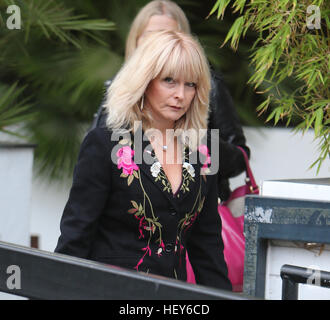 Toyah Willcox outside ITV Studios  Featuring: Toyah Willcox Where: London, United Kingdom When: 24 Nov 2016 Stock Photo