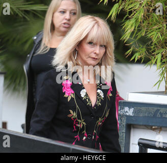 Toyah Willcox outside ITV Studios  Featuring: Toyah Willcox Where: London, United Kingdom When: 24 Nov 2016 Stock Photo