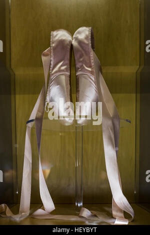ballet pointe shoes Stock Photo