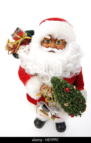 Santa Claus, Christmas decoration Stock Photo