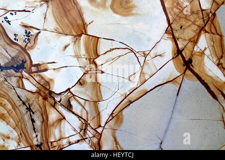 Marble brown-white background or texture Stock Photo