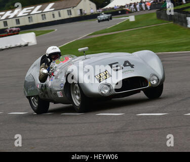 Derek Hood, Cooper-Jaguar T33, Freddie March Memorial Trophy, Sports Racing Cars, Goodwood Revival 2016, 2016, classic cars, Goodwood, Goodwood Reviva Stock Photo