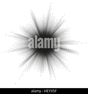 Black and white halftone background. EPS 10 Stock Vector