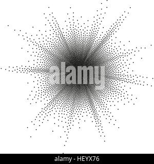 Lightning blast radiance. EPS 10 Stock Vector