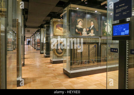 Henry R. Luce Visible Storage Warehouse, The Metropolitan Museum of Art, NYC, USA Stock Photo