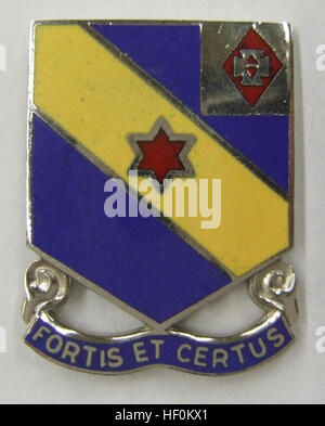 52nd Infantry Crest Stock Photo