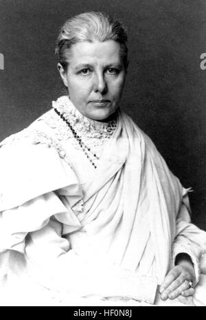 ANNIE BESANT (1847-1933) English womens' rights activist. Photo: Hollinger & Rocky Studio, New York Stock Photo