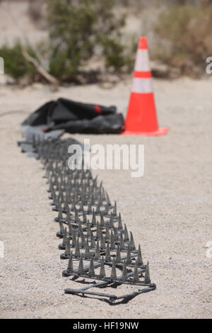 spike strip alamy logistics marines combat