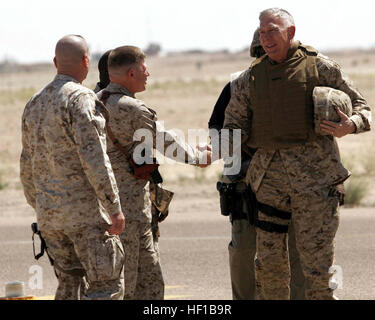 April 5, 2007. Camp Taqaddum, Iraq. BGen James A. Kessler, 2D Marine ...