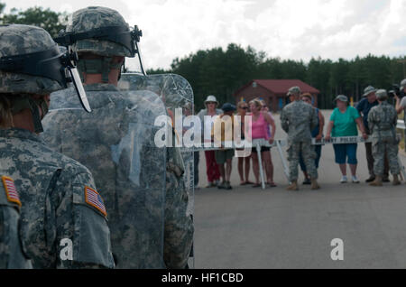 police military 32nd wisconsin alamy soldiers company assigned army national