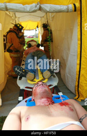 Marine corps air station miramar firefighters hi-res stock