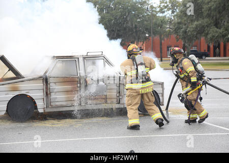 Patrick Thomas And Douglas Peake, Fire Fighters, Parris Island Fire ...