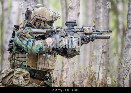A 212th Rescue Squadron (RQS) Airman, out of Joint Base Elmendorf ...