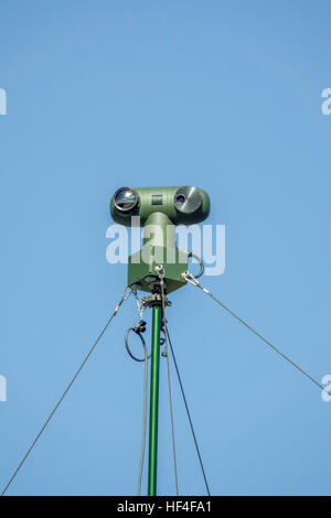 Airport thermal security camera Stock Photo