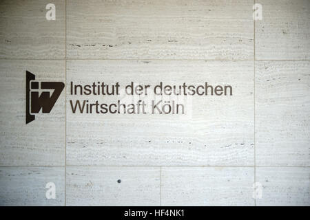 Institute of the German Economy Cologne Stock Photo