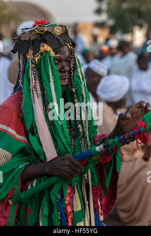 Whirling Dervishes, Coptic Ceremony, Khartoum, Sudan, Africa Stock Photo