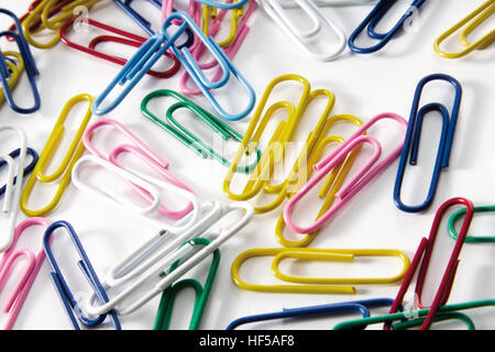 Paperclips Stock Photo