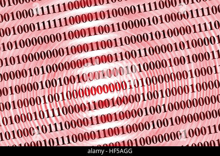 Binary code Stock Photo