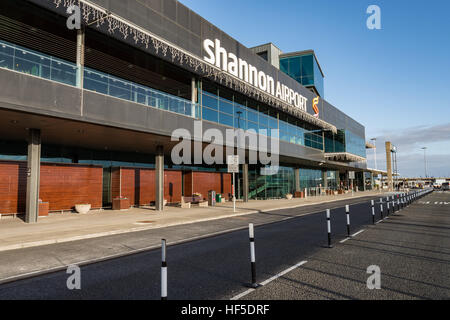 Shannon Airport, Ireland - December 27th 2016: Shannon Airport is Irelands 2nd largest airport in Ireland County Clare. A key airport into the West of Stock Photo