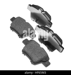 set of new brake pads Stock Photo