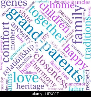 Parents word cloud on a white background Stock Vector Image & Art - Alamy