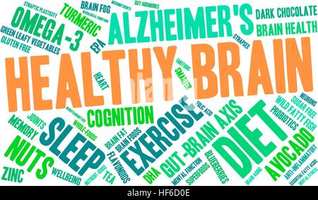 Health word cloud on a white background. Stock Vector