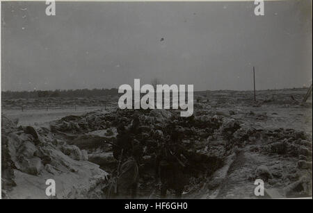 Historical photograph showing German stormtroopers positioned in ...